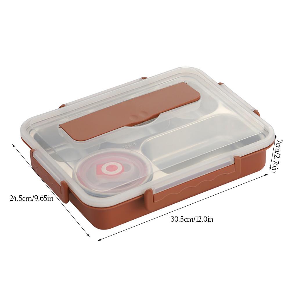 Lunch Box Stainless Steel Leak-Proof Food Case Heat Insulation Storage Container
