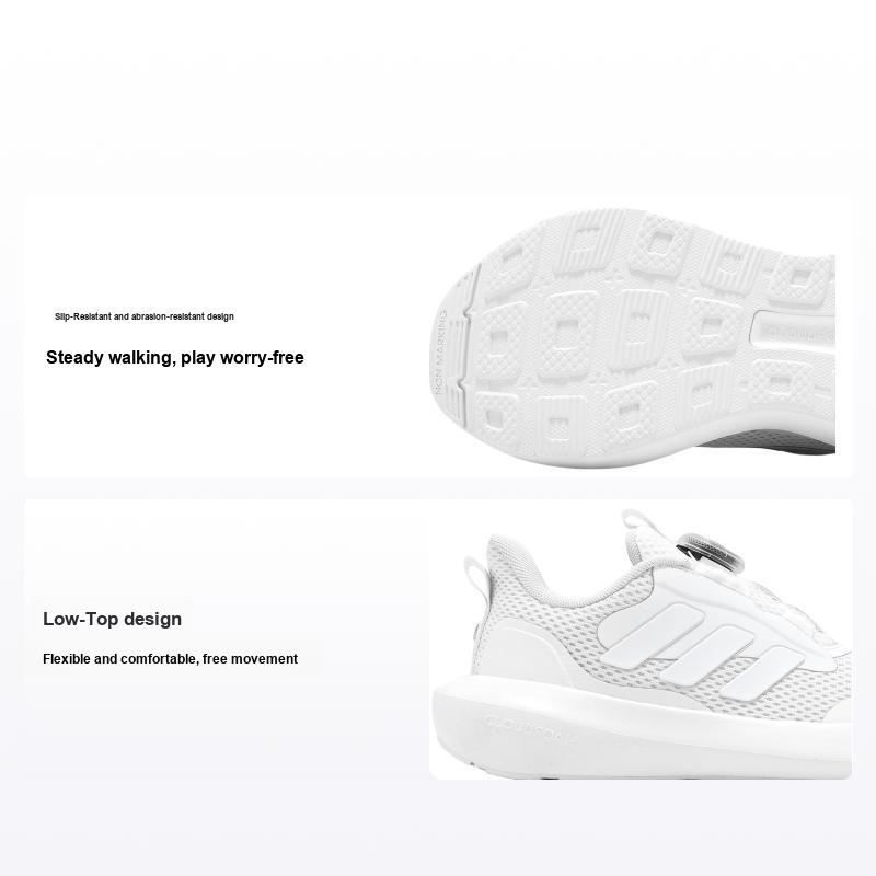 Adidas FortaRun 3.0 BOA K Triple White Детские кроссовки Cloud-White Core-Black IF4128 30