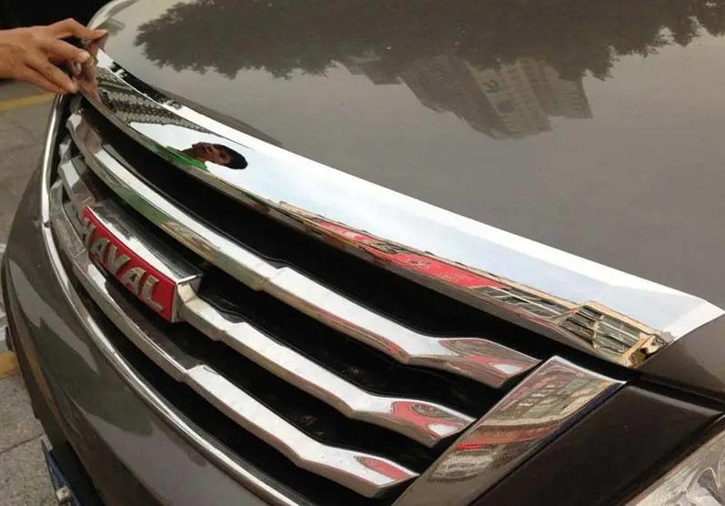 

Накладка на капот Libao (пластик) для GreatWall Haval H6