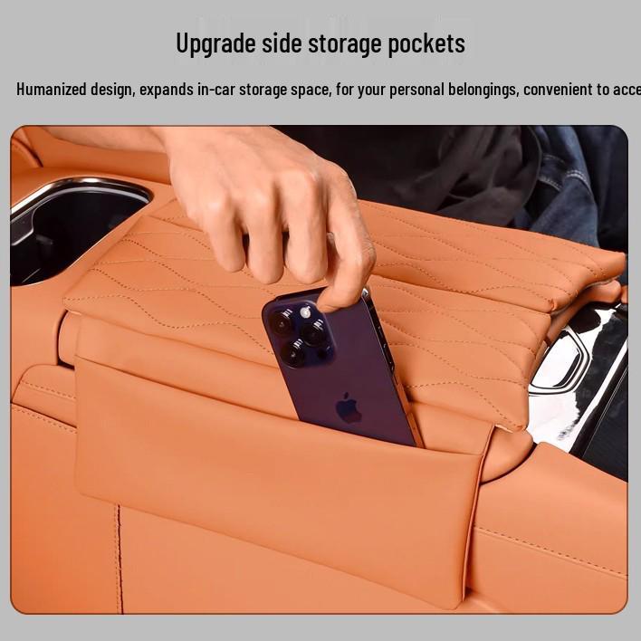 Lynk & Co Z10EM-P Ochranný kožený potah na schránku pod loketní opěrku