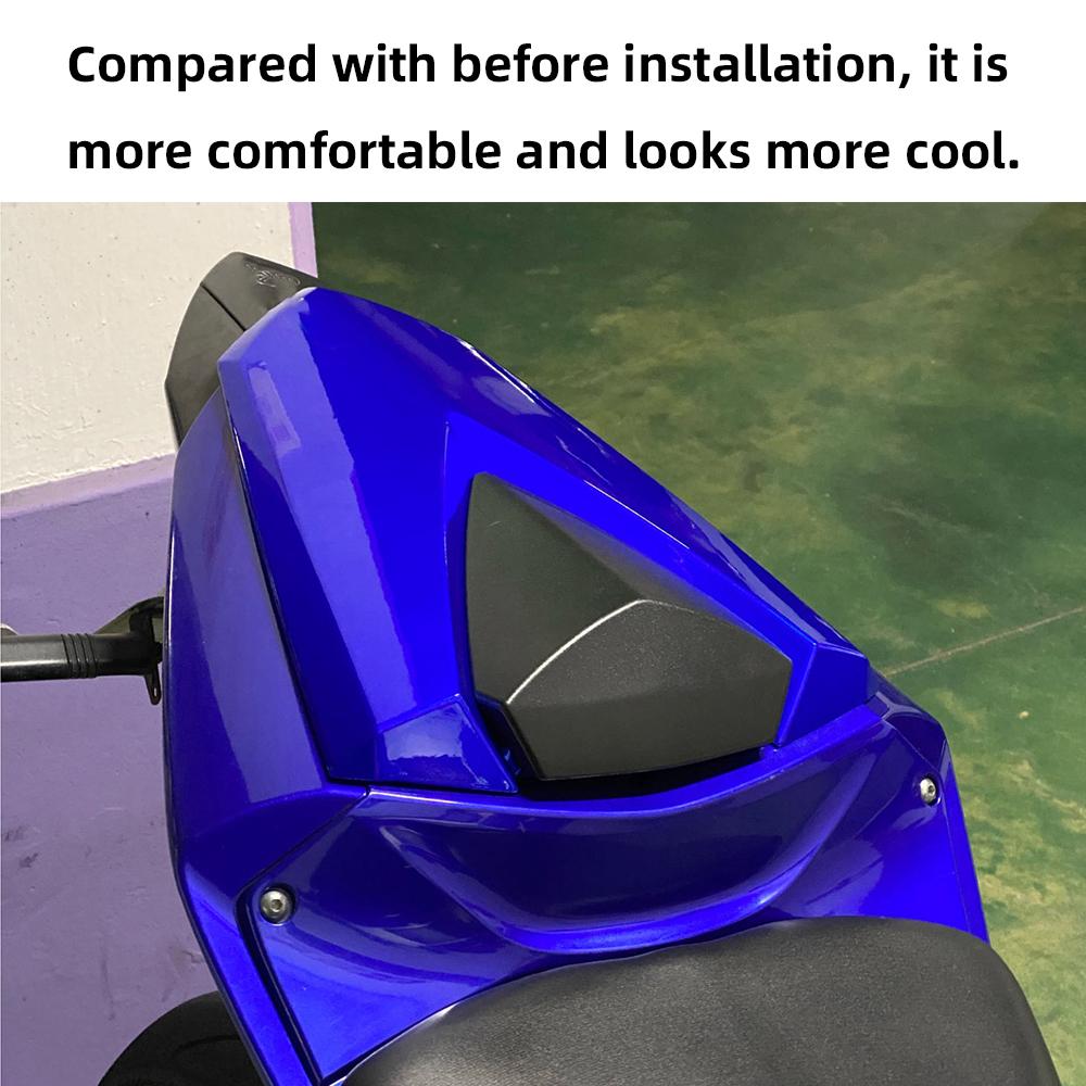 MT03 Seat Cover Cowl Rear Passenger Solo Pillion Fairing for Yamaha MT-03 2016 2017 2018 2019 2020 2021 MT 03 Accessories Carbon