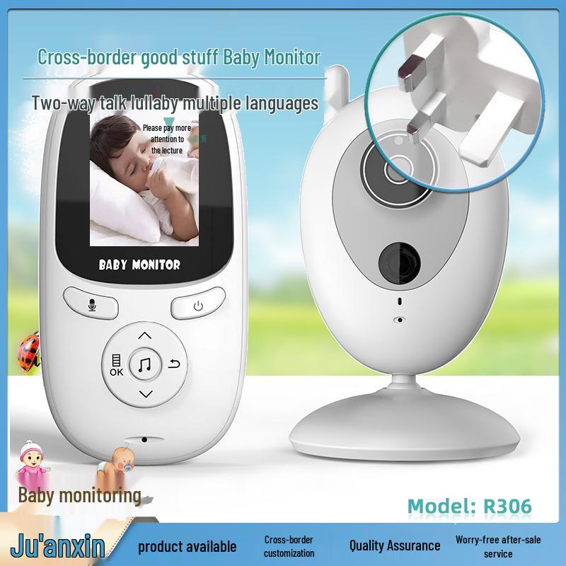 Wireless 2.0-inch Baby Monitor with Two-Way Talk & Night Vision - Expert for Baby Safety Monitoring