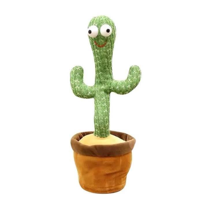 Decorative Object - BS08746 - Singing and Dancing Cactus - Black - Indoor - Child