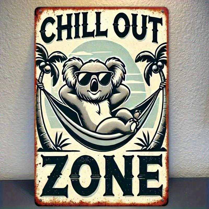 Retro Metal Animal Wall Art for Home Kitchen Farm Cafe Garden