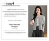 2025 Autumn/Winter Women's Thick Cable Knit Round Neck Cardigan Sweater Coat