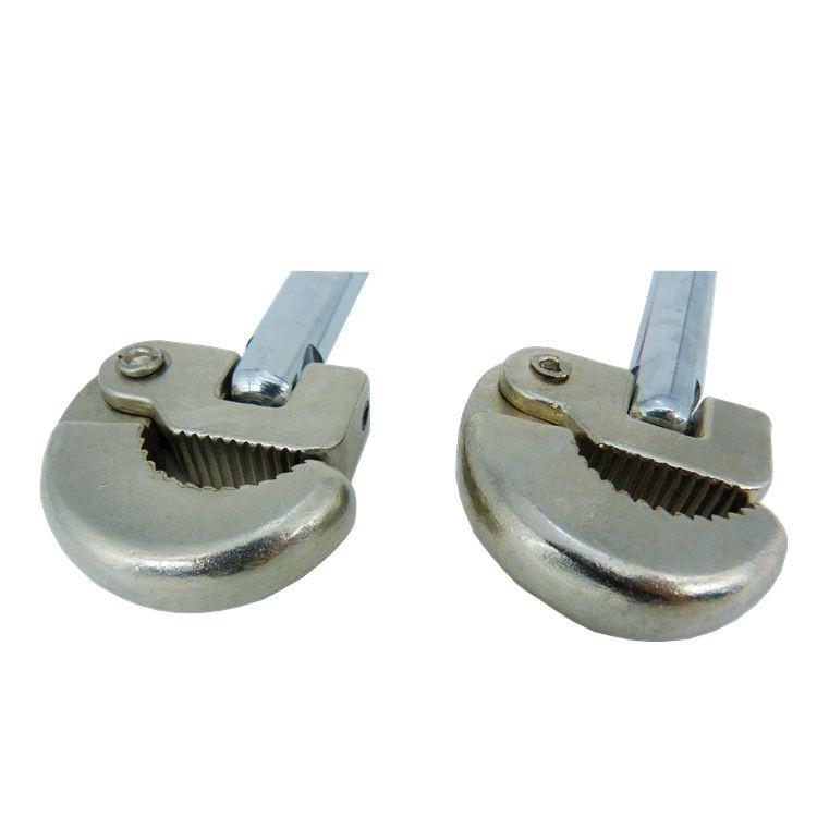 Sink Basin Faucet Removal Crescent Wrench for Water Pipe Repair Assembly