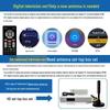 HD Indoor/Outdoor TV Antenna with DTMB Signal Reception and Set-Top Box Receiver