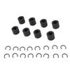 8pcs Replacement Spare Rubber Rollers for Maker for Maker 3 Prevents Slipping Mat Guide Spare Rubber Wheel with 16