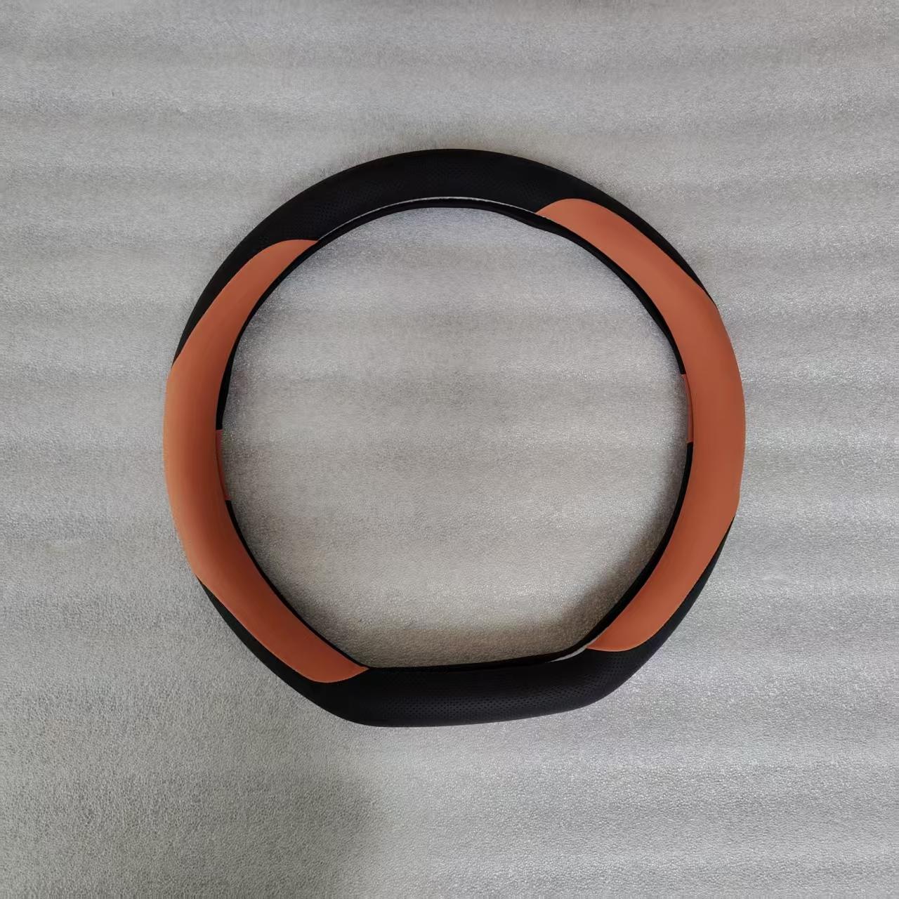 Steering Wheel Cover Car Steering Wheel Cover Steering Wheel Protector C 38 cm оранжевый
