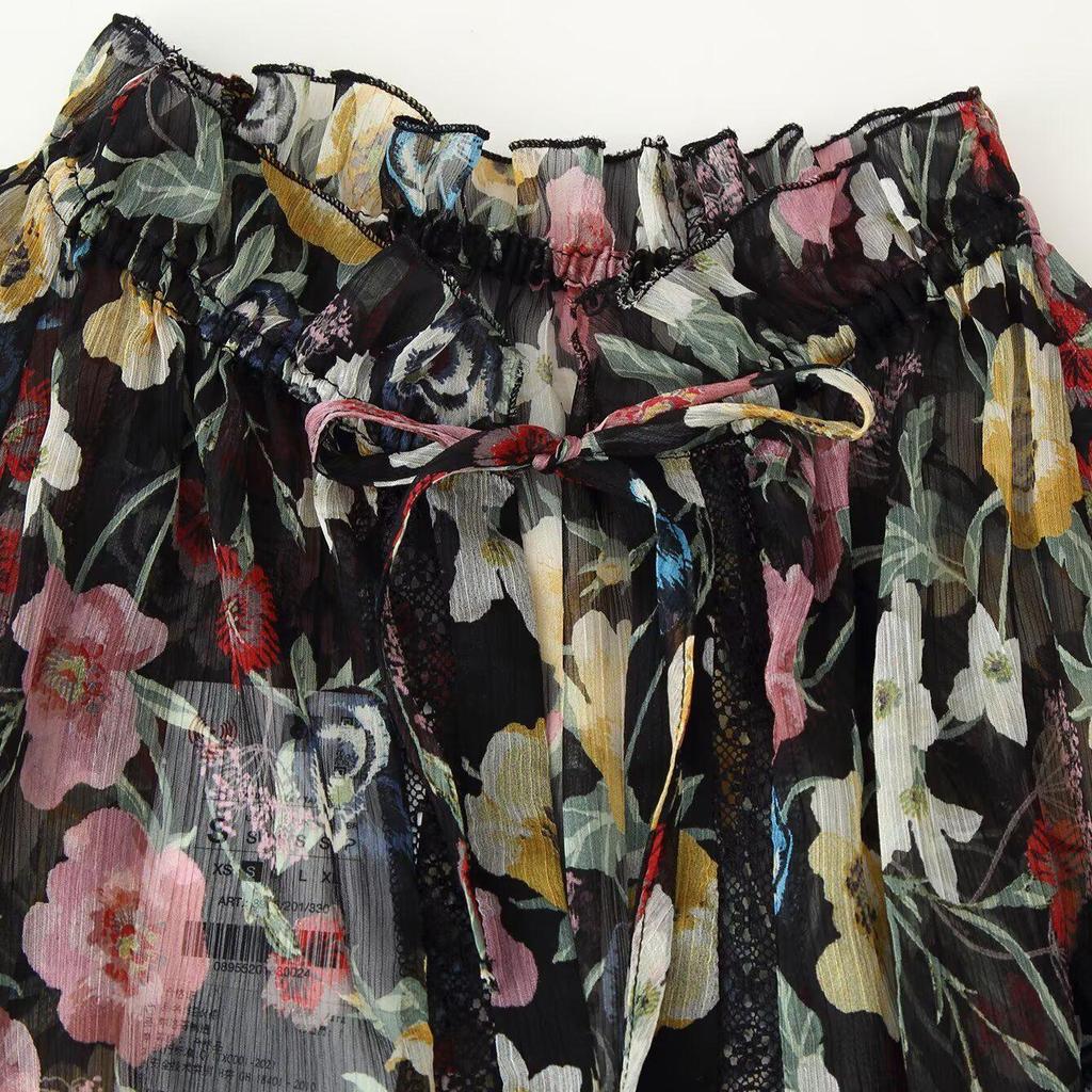 3D Květinové Mini Šaty - Dámská Móda Evropského & Amerického Stylu