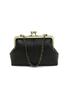 New Women's Bag Clip Mouth Shell Bag Autumn and Winter European Retro Hand-held Shoulder Bag PU Chain Bag
