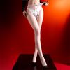 Women 1D Dot Thin Hollow Out Pantyhose Oil Glossy Shiny Open Crotch Elastic Stockings Sheer See Through Maid Dance Stockings