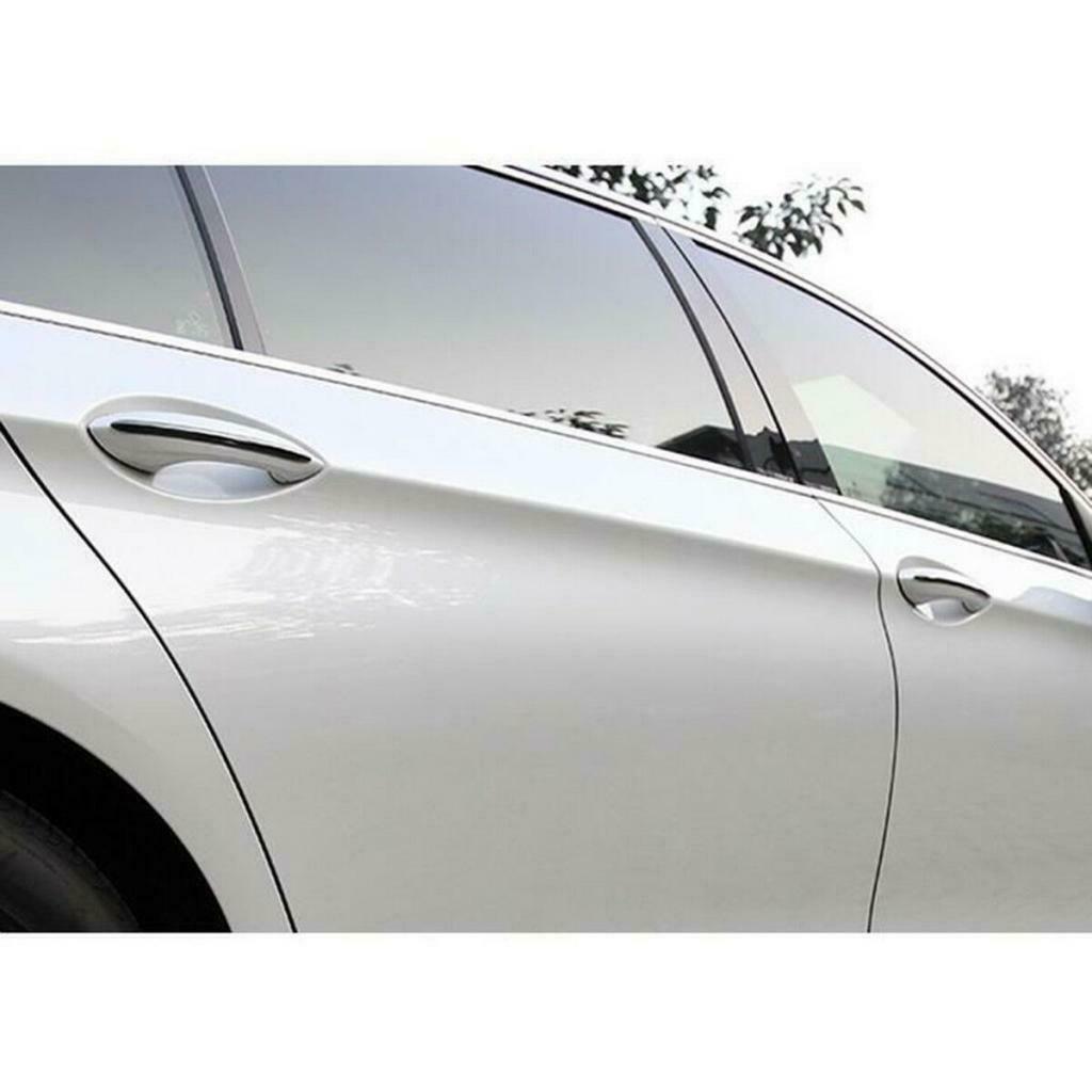 4Pcs/set Black Stainles Steel Stripe Trim Car Door Handle Trim For BMW 5 Series F10 F18 F11 2011-2021 Car Exterior Accessories