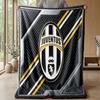 Juventus FC Theme blanket Soft Flannel Blanket Plush Throw Blanket Cozy Sofa Bed Blanket for Home Decor
