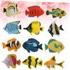 Tropical Fish Model Set of 12 Pieces, Realistic Sea Animal Figurines, Colorful Ocean Decor for Kids and Collectors
