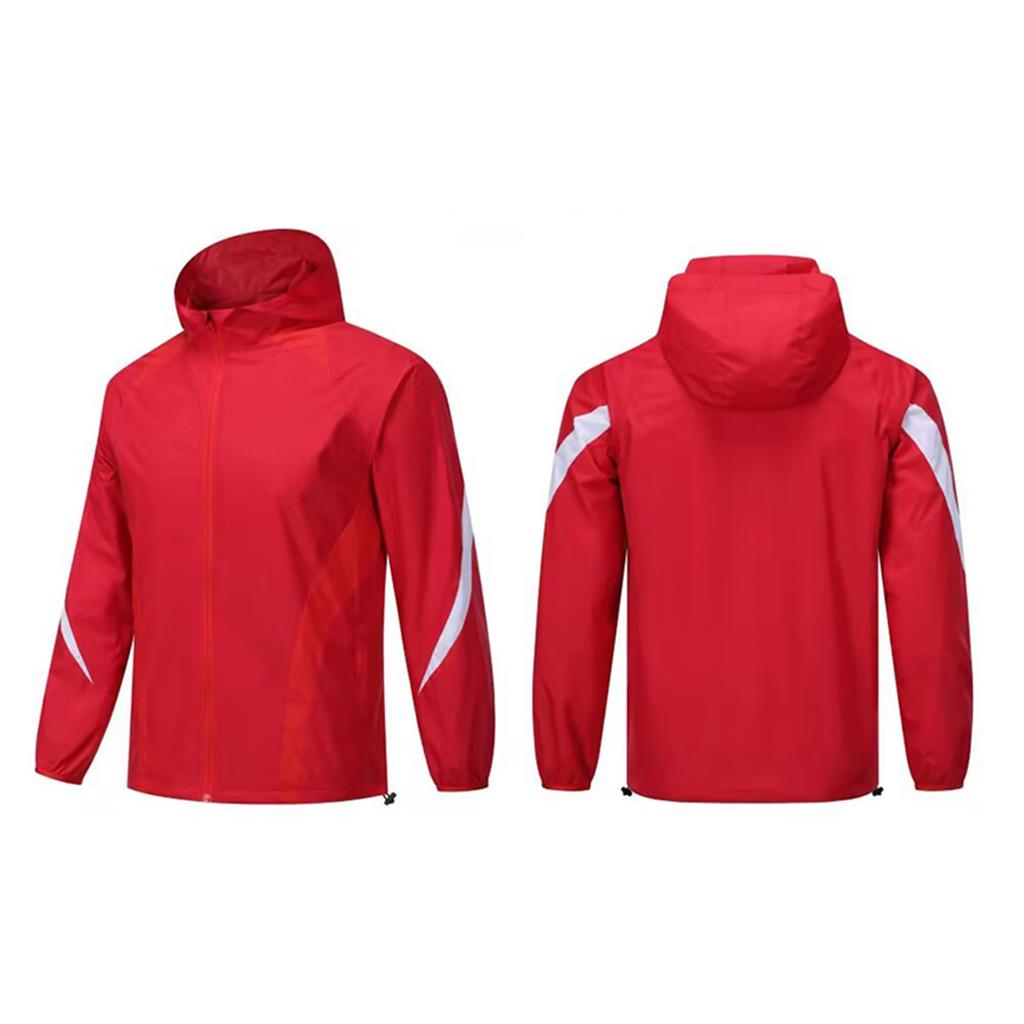 Outdoor Quick Drying Sports Windbreaker Men's Breathable Casual Hooded Jacket