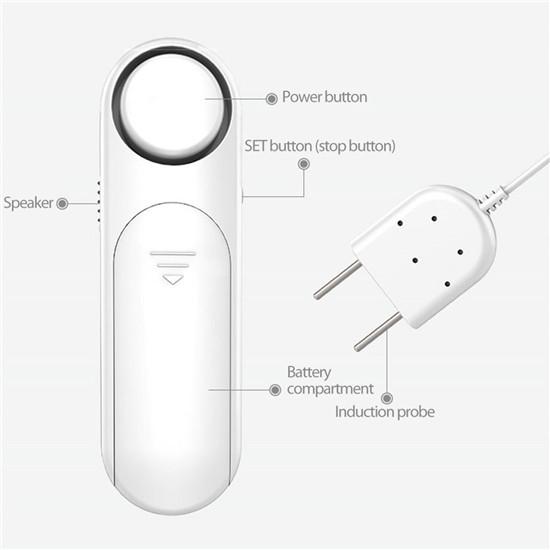 Durable Flooding Alarm Household Smart Home Full Water Leak Detection Alarm (Without Battery)