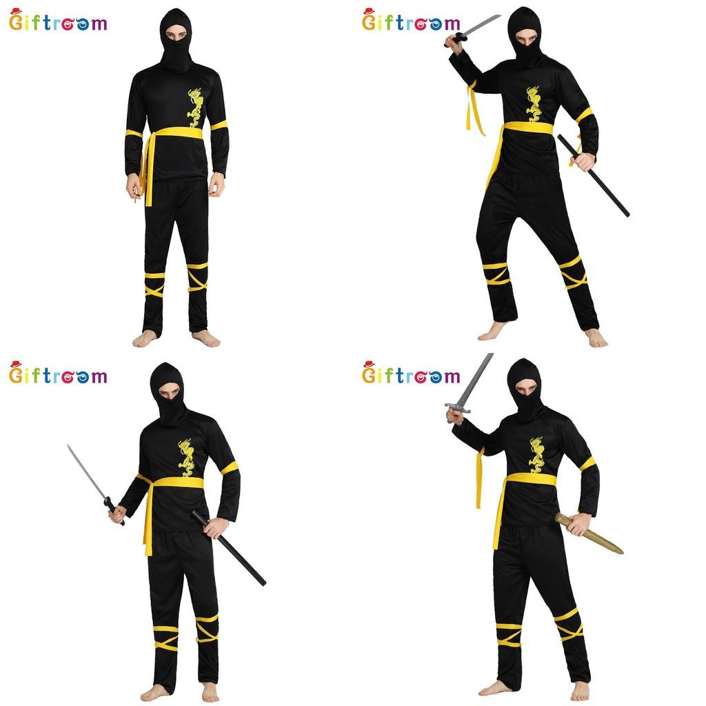 Unique Inspired Fantasy Ninja Costume For Men Suitable For 2023 Stage Performances Festivals And