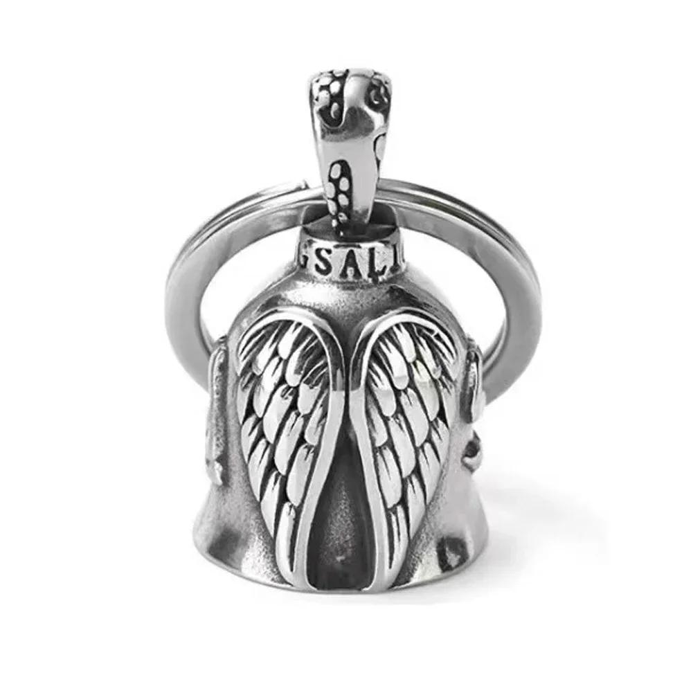 

Велосипельный колокольчик Ангел-хранитель Байкерский колокольчик Портативные мотоциклетные аксессуары для байкеров Мотоцикл Велосипед Подарок на День святого Валентина серебряный