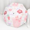 Cartoon Digital Automatic Tri-fold Sun and Rain Umbrella, Folding Umbrella, Black Coating UV Protection, Sunshade, Sunshade Umbrella Manufacturer