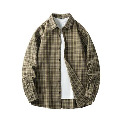 Cozy Up Mens Casual Button Down Shirts Wrinkle Free 4-Way Stretch Dress Shirs Long Sleeve Plaid Shirts for Men