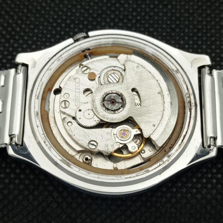 CEAS VINTAGE SECOND-HAND SEIKO 5 AUTOMATIC 7009A JAPONIA BĂRĂTESC CADRAN ORIGINAL a415719-2 SKU621d-a415719