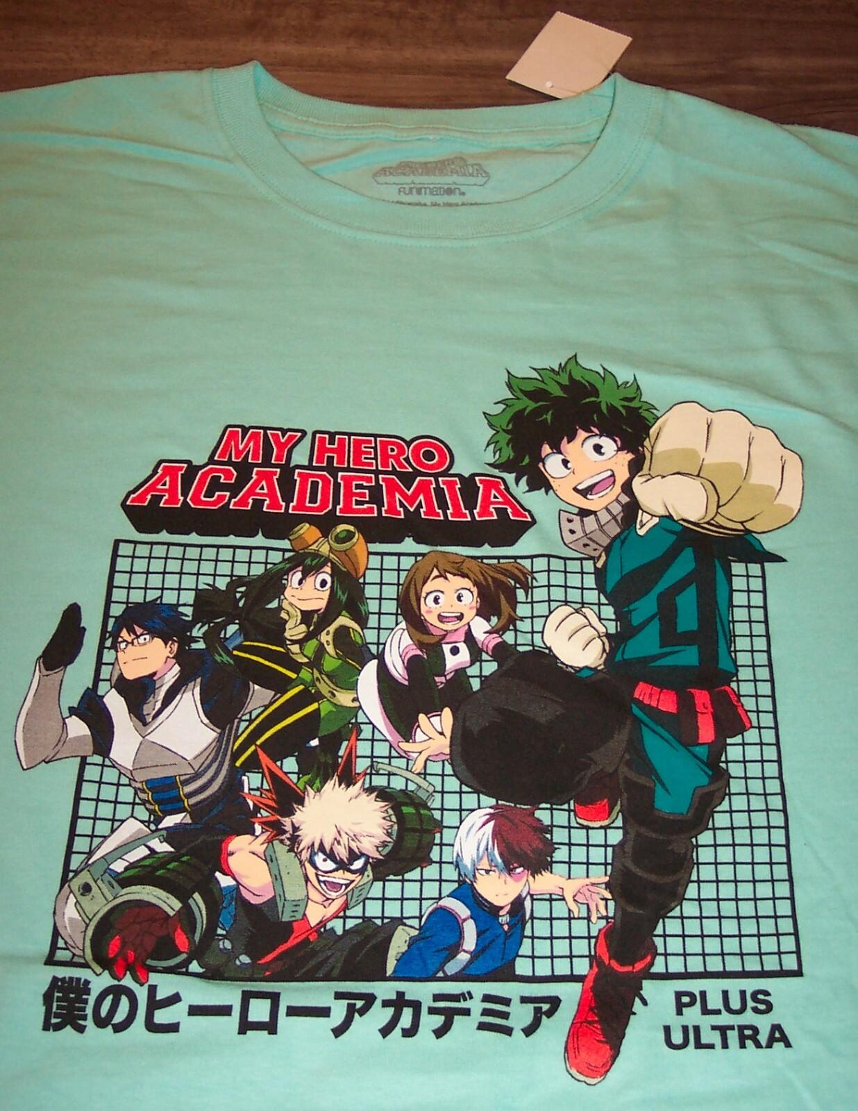 MY HERO ACADEMIA Funimation T-shirt Mens SMALL NEW w tag Anime L