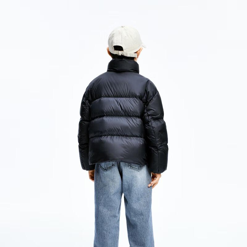 Little MO&Co. Kids' Volcanic Heat Stand Collar Down Jacket
