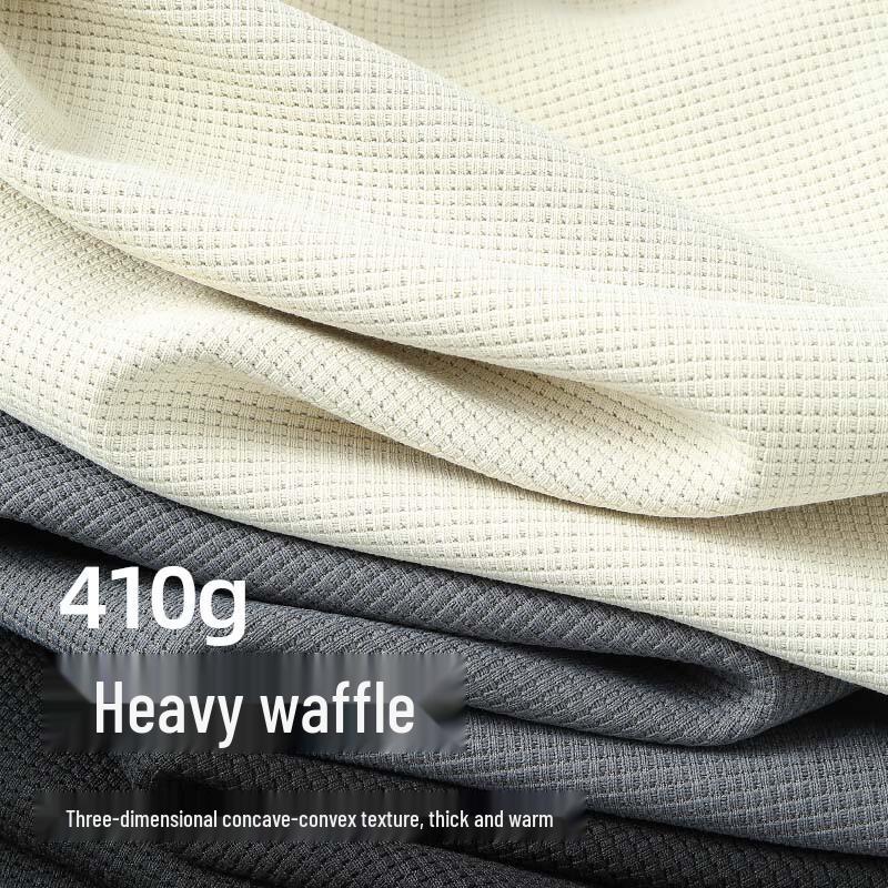 Warrior Men's Premium Waffle Knit Fleece Lined Sweatshirt