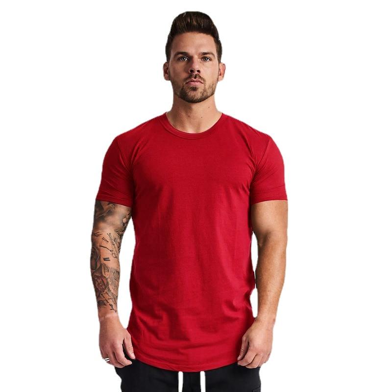 Do The Work  New Arrival Fitness Bodybuilding Gym Sports Summer O-neck Cotton Letter Printed Mens Slim Fit Workout Hip Hop T-shirt