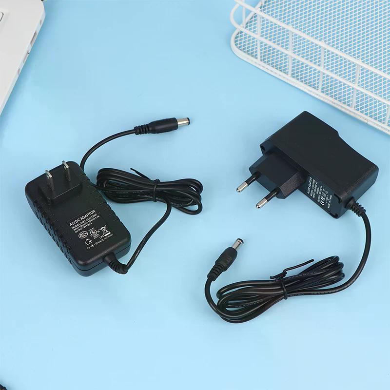 Household EU US Plug DC12V LED Power Supply 1A 2A 3A 4A 5A 6A 7A 8A Switch Transformer For WS2811 WS2815 LED Strip Light Adapter
