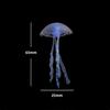 1Pc Luminous Floating Jellyfish Aquarium Decoration Multicolor Glow in Dark Non-Toxic Ornament for Saltwater Fish Tank Decor