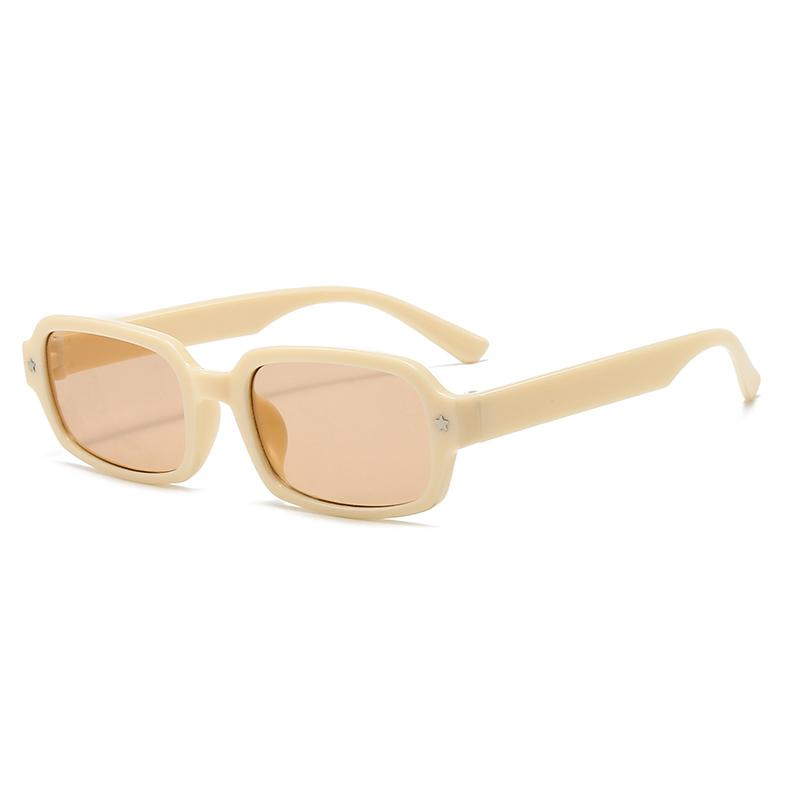 Retro Square Sunglasses Women Men Vintage Trend UV400 Protection Colorful Designer Sun Glasses for Outdoor Driving
