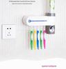 UV Toothbrush Sterilizer & Holder with Automatic Toothpaste Dispenser