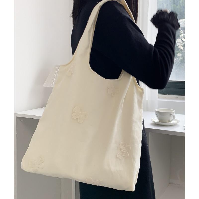Embroidered Large-capacity Bag Lace Versatile Shoulder Bag for Casual Travel