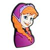 16-Piece Cute Cartoon Frozen Series Crocs Charms DIY Shoe Accessories