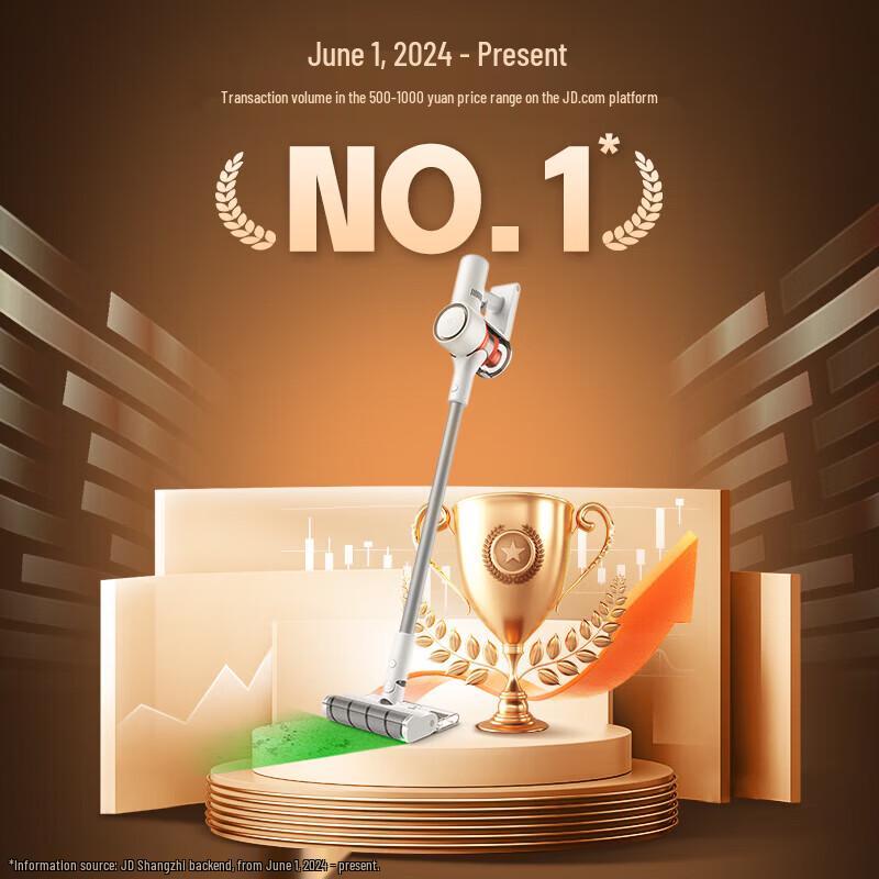 

Mijia Cordless Stick Vacuum 2 with Dust Detection