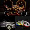 1 PC Colorful Bicycle   Waterproof Warning Effect Tire Applique  Motorcycle Reflective Decals Car Stickers  Bike Rim Decoration