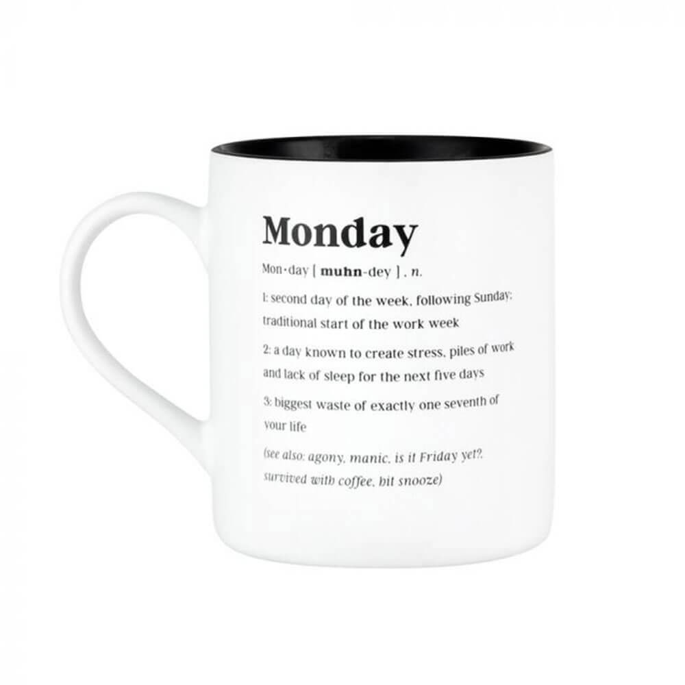 Defined Stoneware Mug 590mL (Monday)