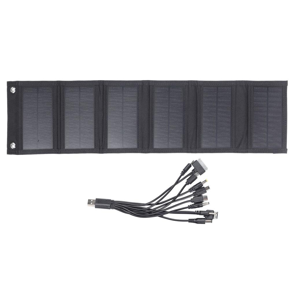 15W Foldable Solar Panel Kit Water Proof Portable Solar Panel Charger for Phone Tablet Camera