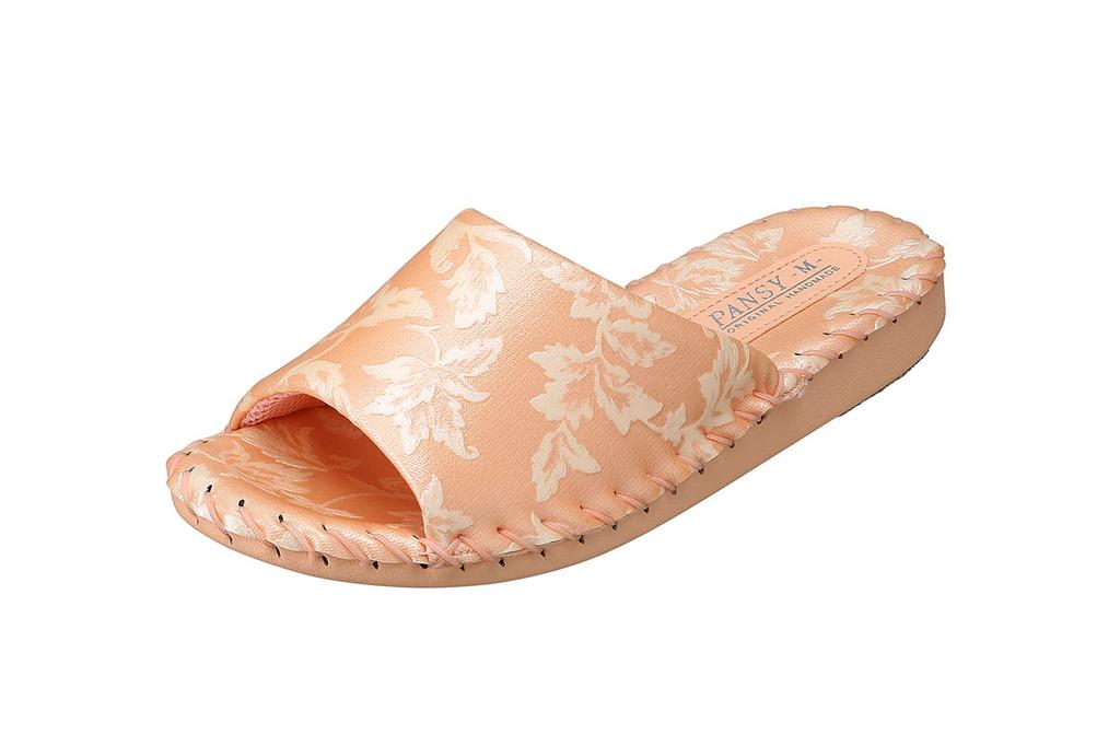 Pansy 9389 Durable Antibacterial Indoor Size Orange Women's Shoes, M,