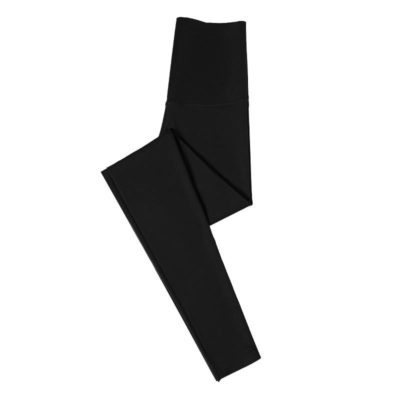 Women's Gray Barbie Yoga Pants - Fleece-Lined, Thick, Tight Leggings for Autumn/Winter 2025