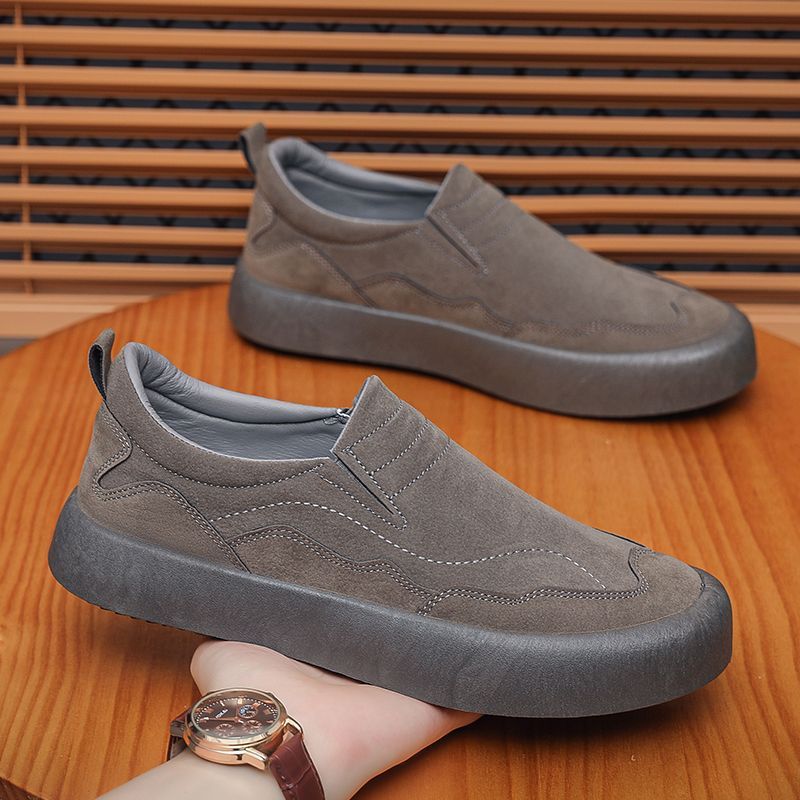 

Модная мужская обувь Дышащая Молодежная обувь Слипоны Однотонные Кроссовки Классическая Оригинальная Распродажа Дешевая Ликвидация Рабочая Мужская Повседневная обувь 44