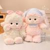 Little Lamb Rabbit Plush Animal Doll Cuddle Pillow For Kids And Decor Bedroom