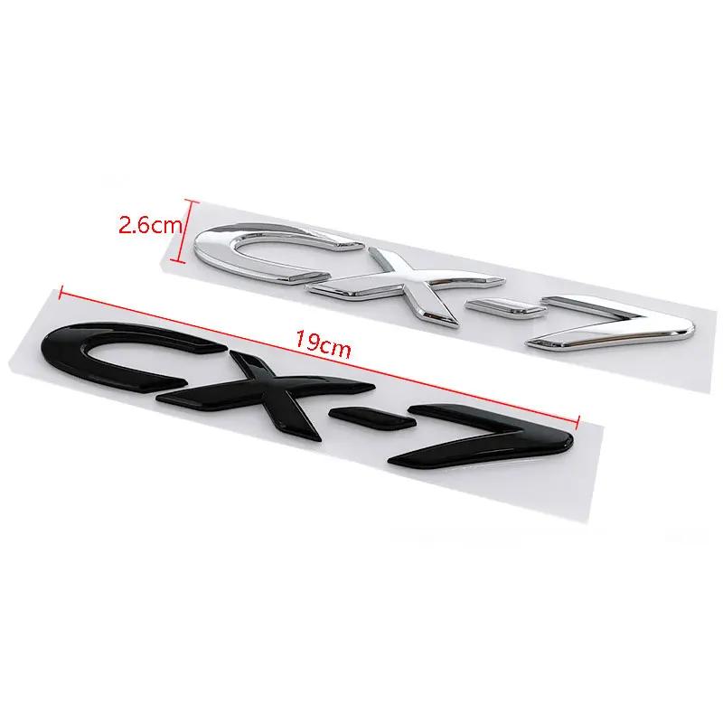 CX-4 CX-5 CX-7 CH-R emblem auto stickers for Mazda logo CX4 CX5 CX7 CHR label kofferbak ABS refit vervangen logo car sticker