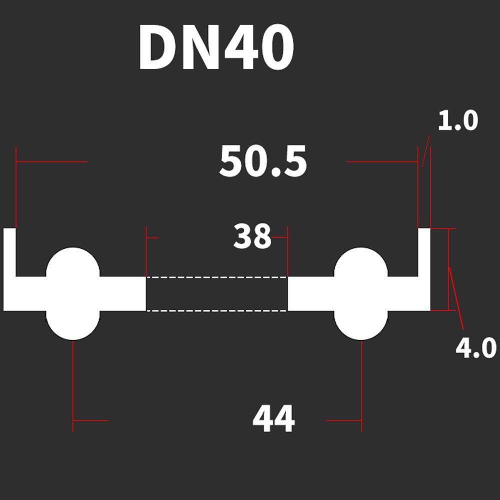 DN10-DN200 DIN Standard 3/4" 1.5" 2" -8" Tri Clamp EPDM Sanitary Seal Gasket Strip Homebrew