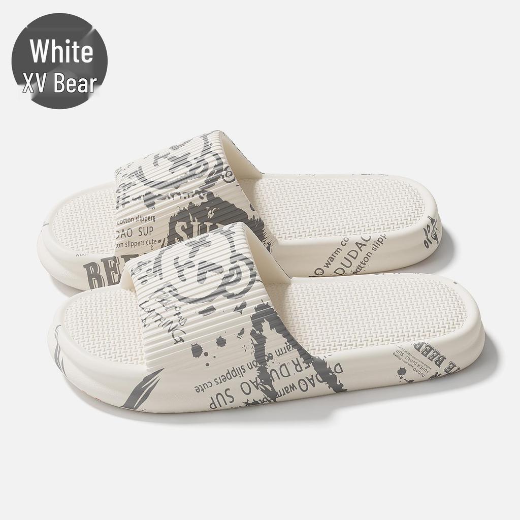 Plus Size Anti-Slip Summer Bathroom Slippers for Women and Men