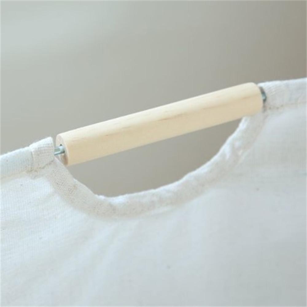 Waterproof Laundry Basket Cotton Linen Dirty Clothes Dirty Fabric Storage Basket Foldable Large Size Sundries Organizer