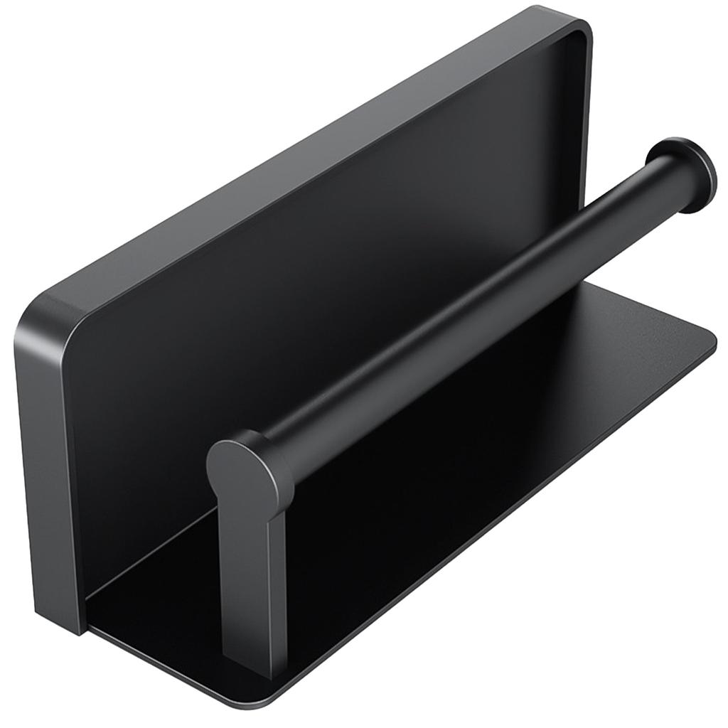 Versatile Paper Towel Holder Wall Mount Holder Resists Dirt Suitable For Bathroom Essentials Convenient Shelf Decorative Shelf