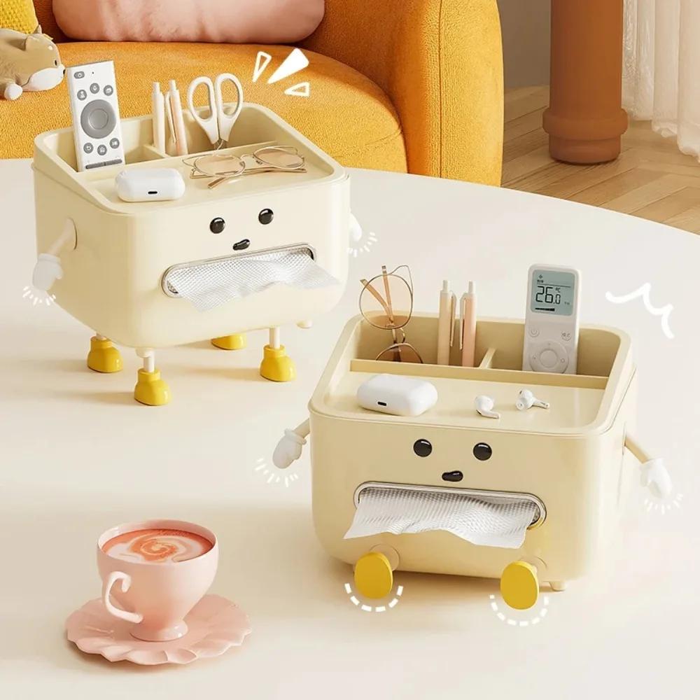 Paper Towel Box Living Room Creatives Tissue Boxes Household Study Storage Pen Holder Bedroom Bedside Remote Control Organizer
